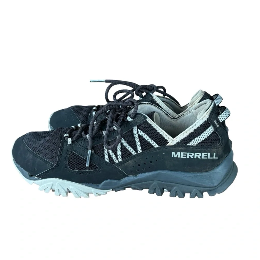 Merrell Tetrex Surge Crest Black Hiking Shoes Size 8